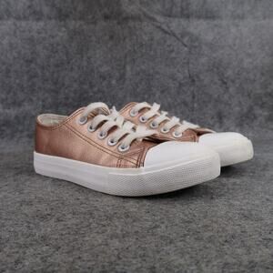 Cotton On Shoes Kids 13 Sneakers Casual Lace Up Rose Gold Active Lifestyle Girls